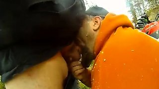 Bearded Outdoor Blowjob Adventure