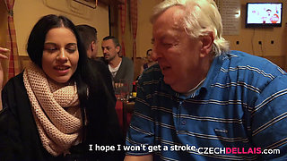 Czech Dellais 4: Lookalike Whores Wear Out an Older Stud