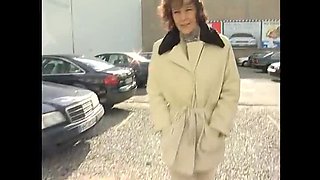 Amazing Blowjob in Parking Lot - MILF Sucks Cock POV