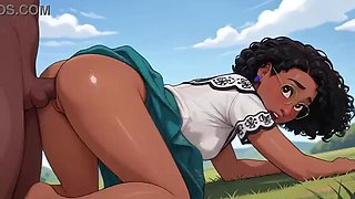 Mirabel Madrigal AI Porn 3D Hentai Big Boobs Interracial Sex