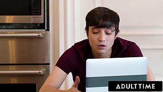 ADULT TIME - Horny Stacked MILF Penny Barber Is OBSESSED With Stepsons Dick After Dreaming About It