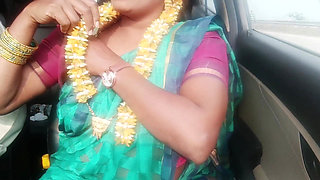 Step Dad Daughter in Law Car Sex, Telugu Dirty Talks, Part -1
