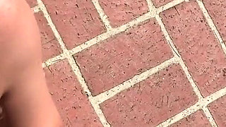 Milf in the yard fucks neighbor