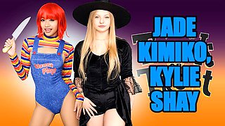Unattainable Jay Rock and Jade Kimiko at tiny video