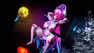 Honkai Star Rail - Cyrene Fucked and Creampied by a Halloween Ghost - 3D Hentai Animations