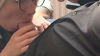 Hot Secretary Sucking Bosss Big Cock, Just an Average Day at the Office