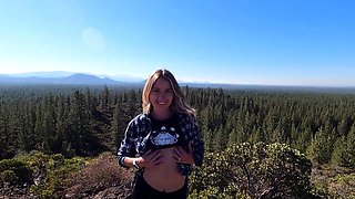 Public Blowjob on a Mountain Top