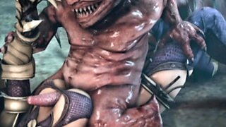 3D Overwatch Monster Porn!