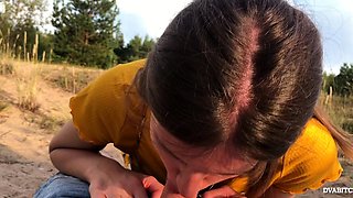 Cute brunette young hookup amateur teen blowjob