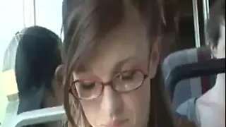 Bus ride she will never forget: Blowjob, Fetish  Public Porn