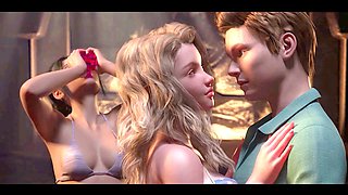 Manga and anime-themed hentai with wild cartoon sex scenes featuring Misskitty2k