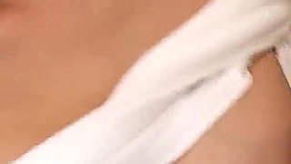 Step dad brings skinny Asian college teen to orgasm