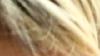 Amateur blonde teen POV sextape with hot anal fucking