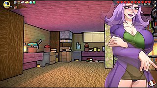 Thick ebony beauty with dark skin showing off her assets