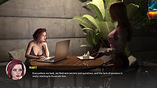 Reunion 41 - Jenifer Goes to John's Room Alone at Night to Talk (sfw)