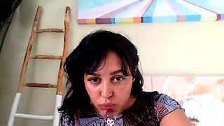 Big boobs russian milf toys her ass on webcam