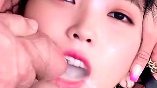 Warning Fantastic blonde big cock blowjob and cumshot