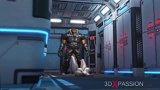 Amatory queen's 3d sex dirt