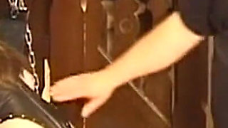 Mature Brunette MILF Chained and Explored by Masked Man