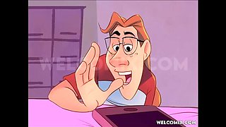 Horny MILF Sends Nudes - Hot Home Animation Fuck