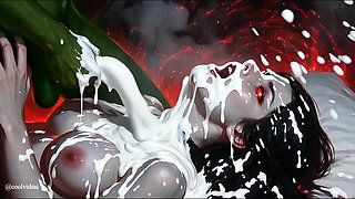 Playful Vampire Girl's Steamy Eternal Passion