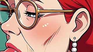 Lois MILF Redheads Sucking Cock (ai)