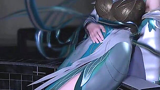 Animated Passion: Goddess with Big Boobs - 3D Animation Hentai