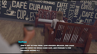 Beautiful and Mature MILF Fucked and Creampied by a Lonely Barista Boy