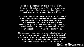 Pantyhose and balloon fetish skinny slut blowjob