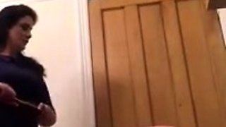 Amateur BDSM spanking slave fuck