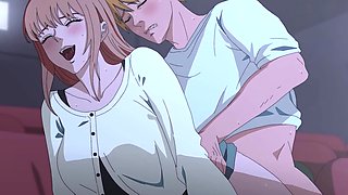 Fucking gorgeous Makima from Chainsaw Man right in the movie theater