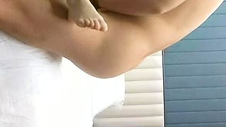 Amateur blonde teen panties play