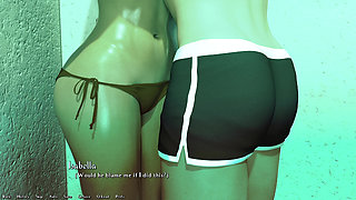 Isabella’s Thick Tits Squeezed at Swimming Pool - Fitting Room Ass & Boob Destruction Follows