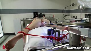 Tori Lux Gets Fucked Hard by Steel Machines Until Intense Multiple Orgasms
