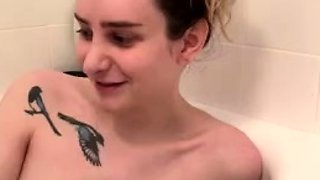 Aoife Bee Flashing Tits In The Bathtub
