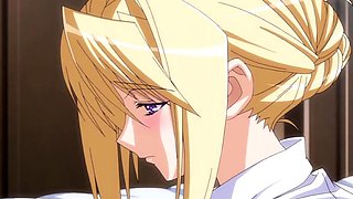 Lengthy haired Blonde hentai