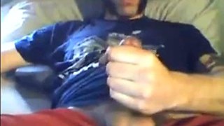 Daddy Shoots 10 Loads - Amateur Webcam Handjob