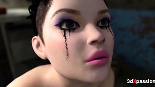 Pornstar's ass fuck trailer by 3DXPassion