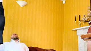 Blonde amateur milf does anal on pov camera 11
