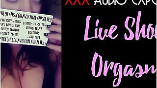 Online Live Show Orgasm (audio Only - Asmr) - Erotic Audio