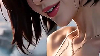 Tokyo Luxury Party Girl Dances to Bass Edm, Strips Naked, Then Gets Fucked - Anime HD (ai)
