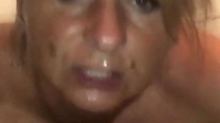 Sex in the camping shower