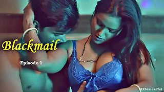 Indian Blackmail Ignites Passion with Curves