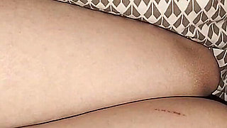 I’m Lying Next to My Stepsister and Touching My Dick.