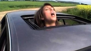 Slutty amateur girlfriend drilled in ass and fingered in ass