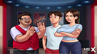 SummertimeSaga - Pussy Caressing at the Cinema