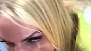 Nurse blows Doctor in the hospital and gets caught