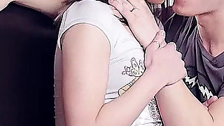 Step Brother Seduces Skinny Teen Tzi and Fucks Her Anally for the First Time