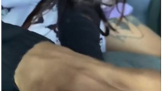 Pendeja With Glasses Makes Me Cum 2 Times On The Bus