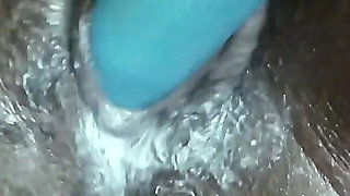 Pounding My Pussy with Vibrator Amazing Creaming Orgasms